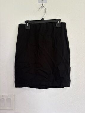 Michael Costello x Revolve Black Zip-up Pencil Skirt
